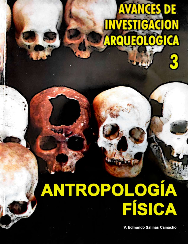 AVANCES DE INVESTIGACIÓN ARQUEOLÓGICA III